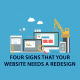 four signs for website redesign