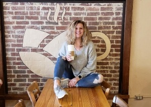 Jessy at Middle Grounds Coffeehouse in Kinston